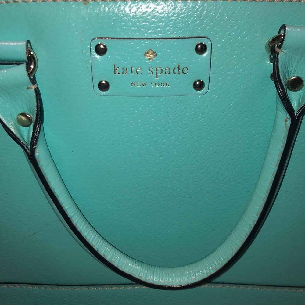 Kate Spade Teal Purse & Wallet - Picture 3 of 4